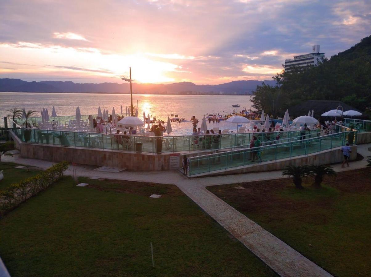 Apartamento Pe Na Areia Frente Para O Mar E Piscina Na Prainha كاراغواتاتوبا المظهر الخارجي الصورة